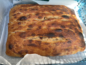 Focaccia (Yeasted)-DELIVERED SATURDAY
